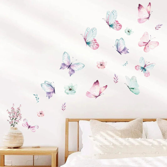 Décoration Murale - ButterfliesSticker™ - Vert - Baby lovy