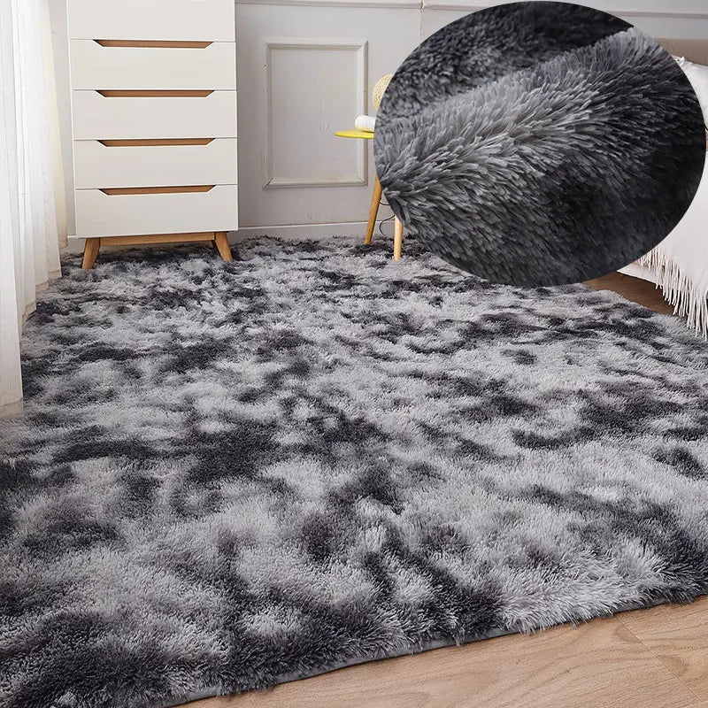 Tapis en Fourrure - HairyRugs™ - Gris - Baby lovy