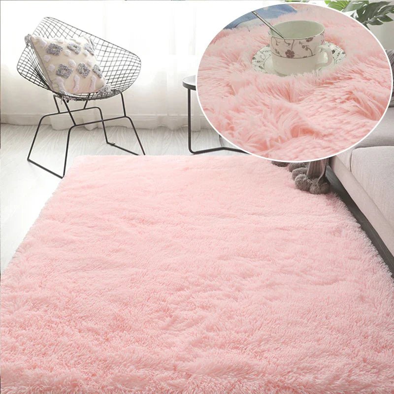 Tapis en Fourrure - HairyRugs™ - Rose - Baby lovy